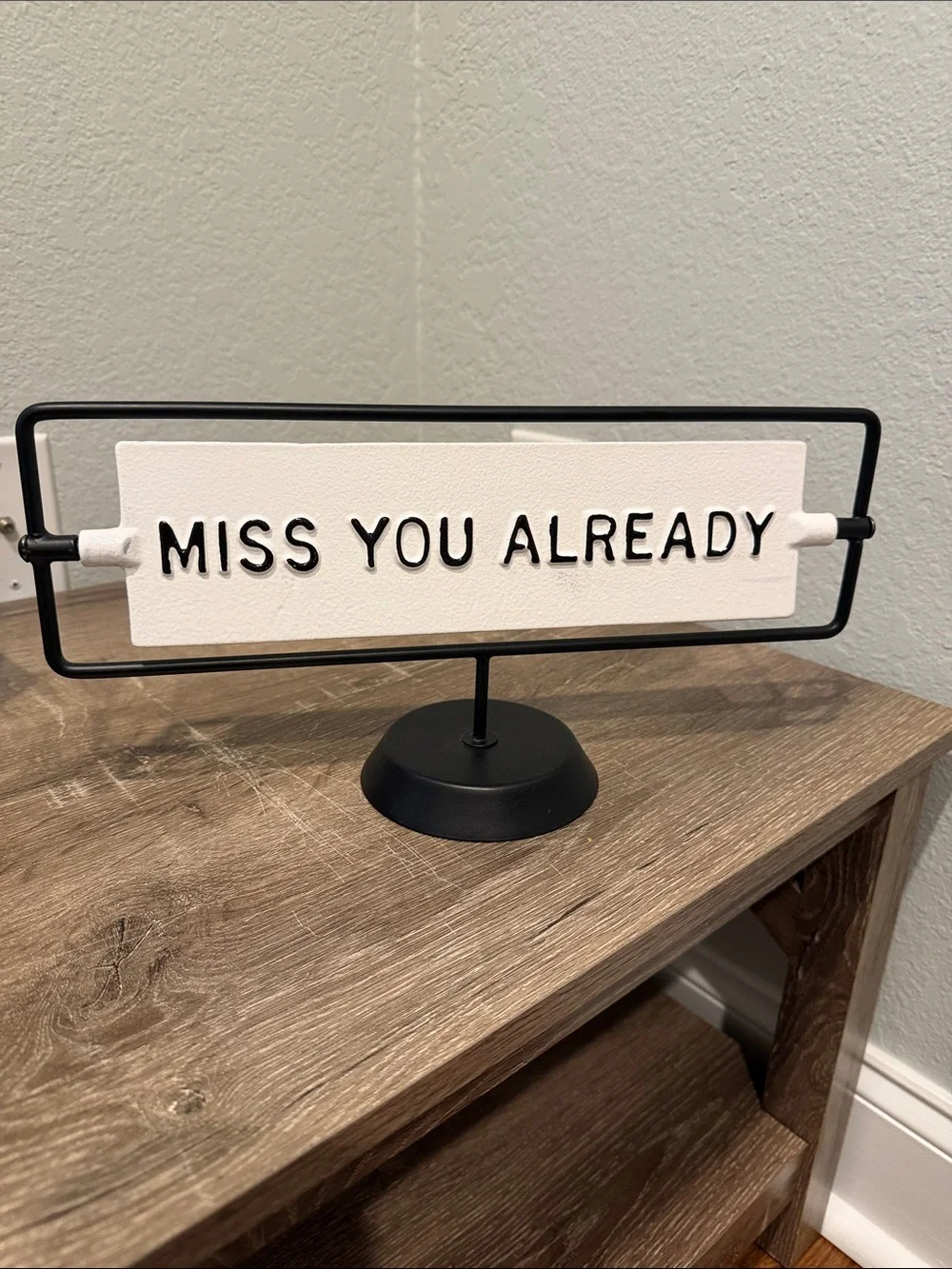Hearth and Hand with Magnolia Reversible Sign - White and Black